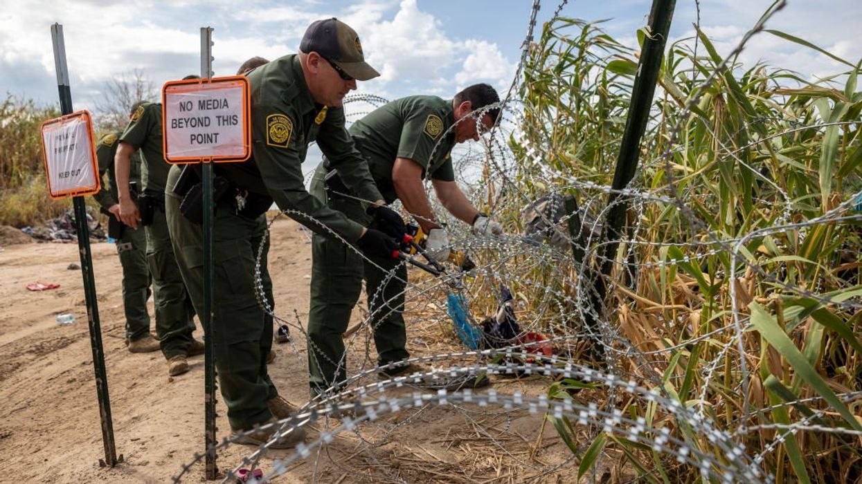 Texas sues Biden admin for cutting razor-wire fencing along southern border