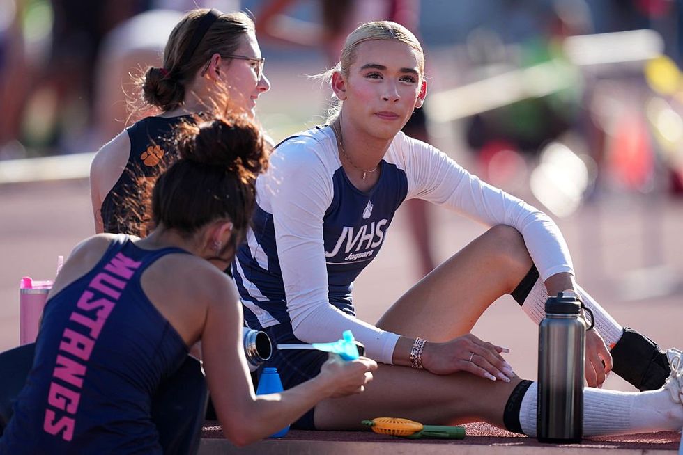 'That's a boy!' Male athlete trounces female competition; wins two girls' events at track meet