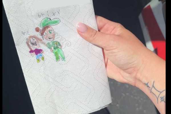 'That's a keeper': 6-year-old makes heartwarming drawing for officer in alleged child abuse case