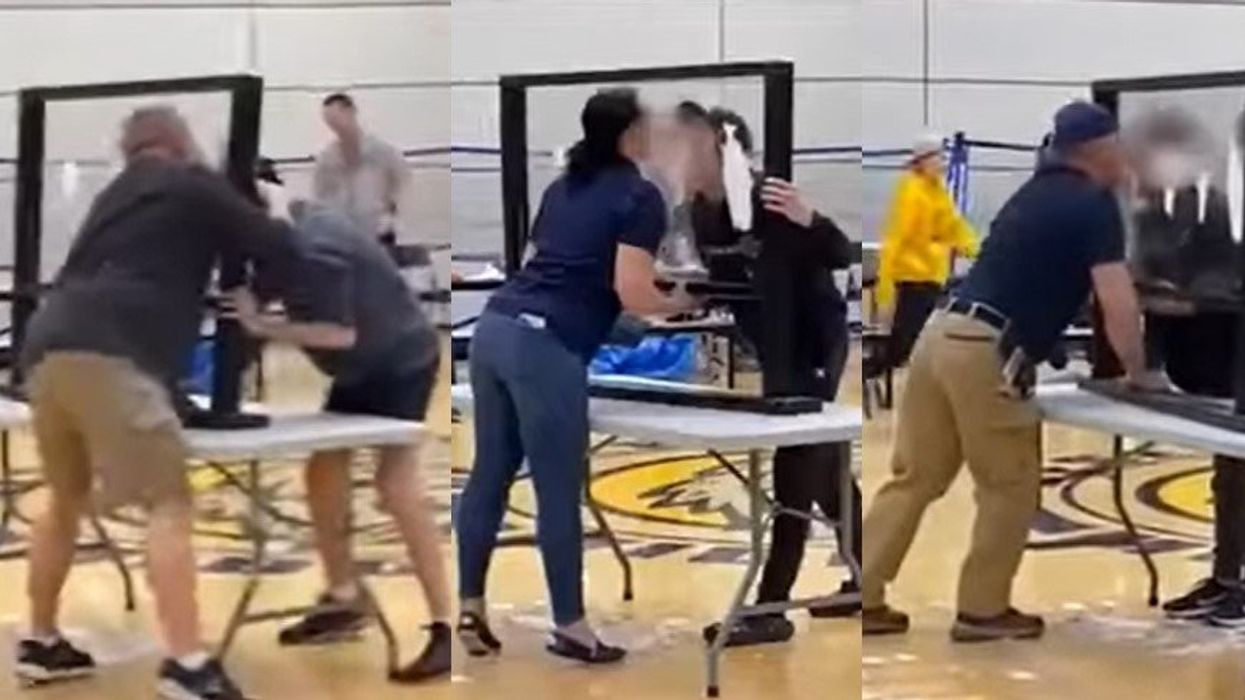 'That's actually so gross!' Middle school staff members participate in 'licking' game with students