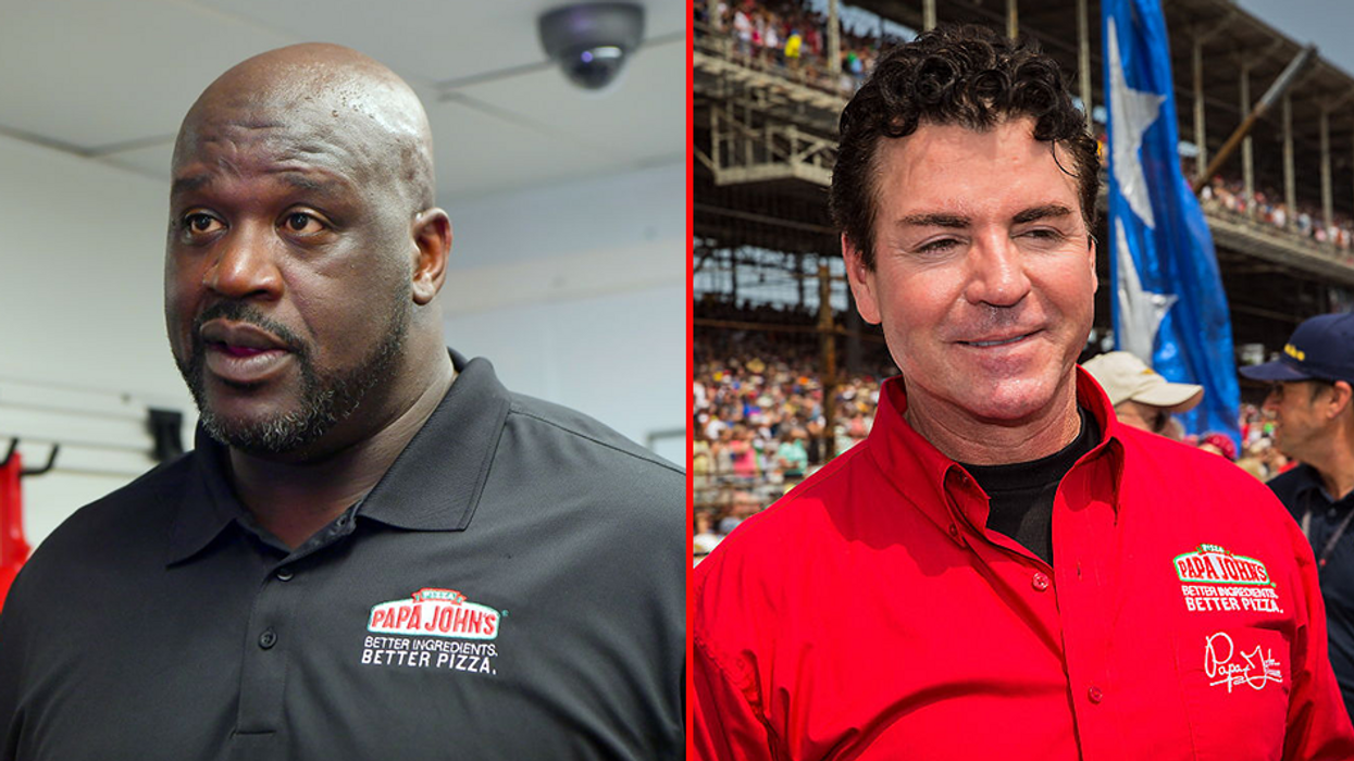 'That's racist': Papa John Schnatter says company used Shaq as a 'shield' to 'cover up what they did to a white guy'