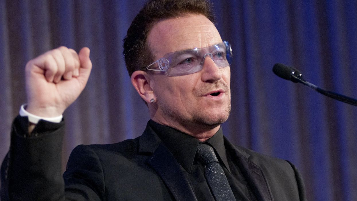 That time Bono realized the free market and commerce help people more than the redistribution of money