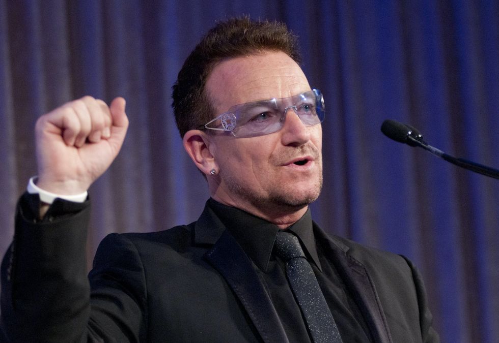 That time Bono realized the free market and commerce help people more than the redistribution of money