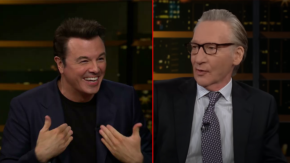 'That’s why people vote for Trump':Â  Bill Maher argues with Seth MacFarlane over 'insane' leftist viewpoint on gender