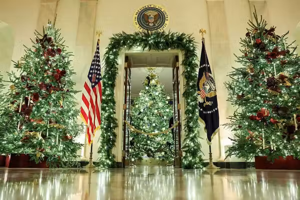 The 5 best Christmas decorations in recent White House history