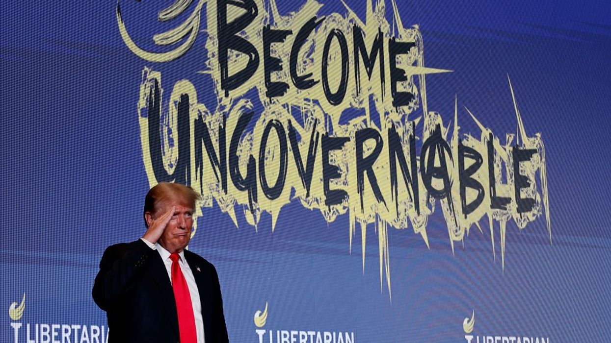 'The barbarians are at the gates': Libertarian Party of New Hampshire snubs own candidate to endorse Trump