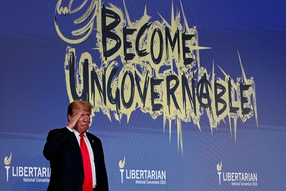 'The barbarians are at the gates': Libertarian Party of New Hampshire snubs own candidate to endorse Trump