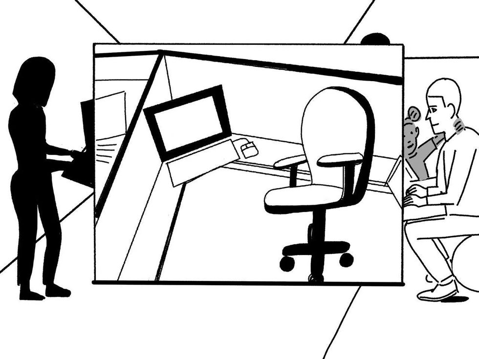 The demise of cubicles has caused work to invade our homes