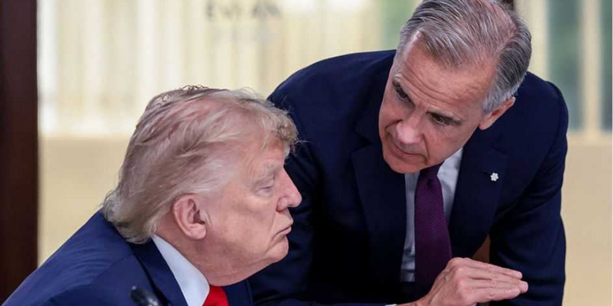 The end of 'elbows up'? Mark Carney makes nice with Trump