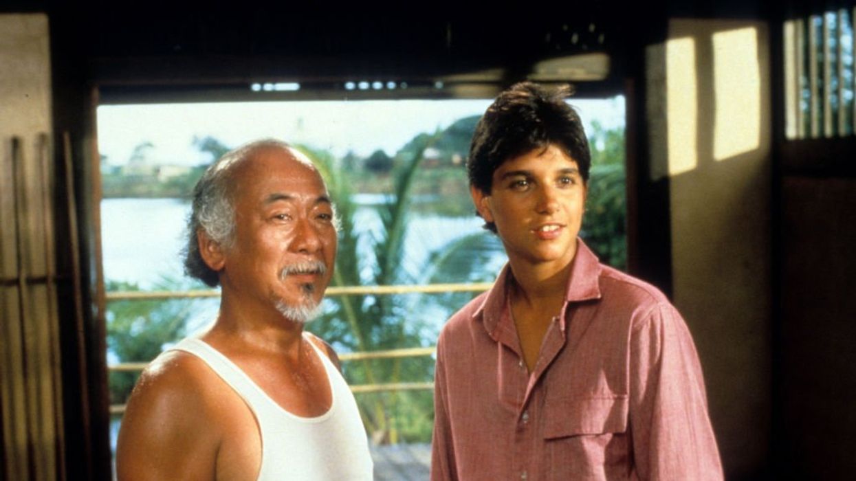 'The Karate Kid' roots for the red-blooded American man