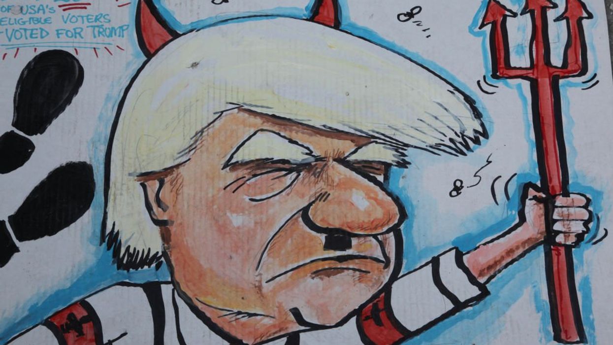 The left claims Trump is Hitler. What could go wrong?