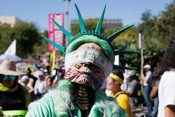 The left's costume party: Virtue signaling as performance art
