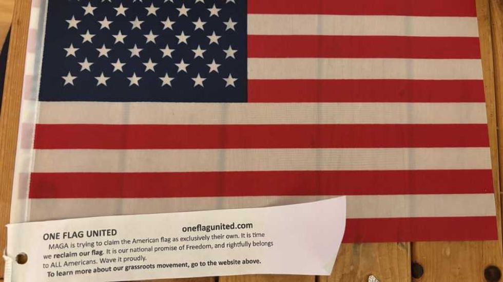 The left wants to ‘reclaim’ the American flag; did they run out of lighter fluid?