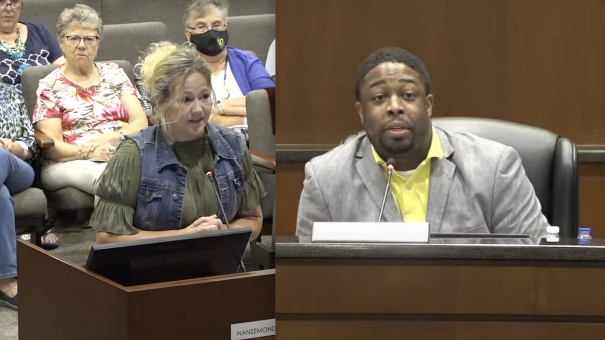 The Lord's Prayer breaks out during school board meeting after official tells woman her offer to publicly pray for students is 'not permitted'