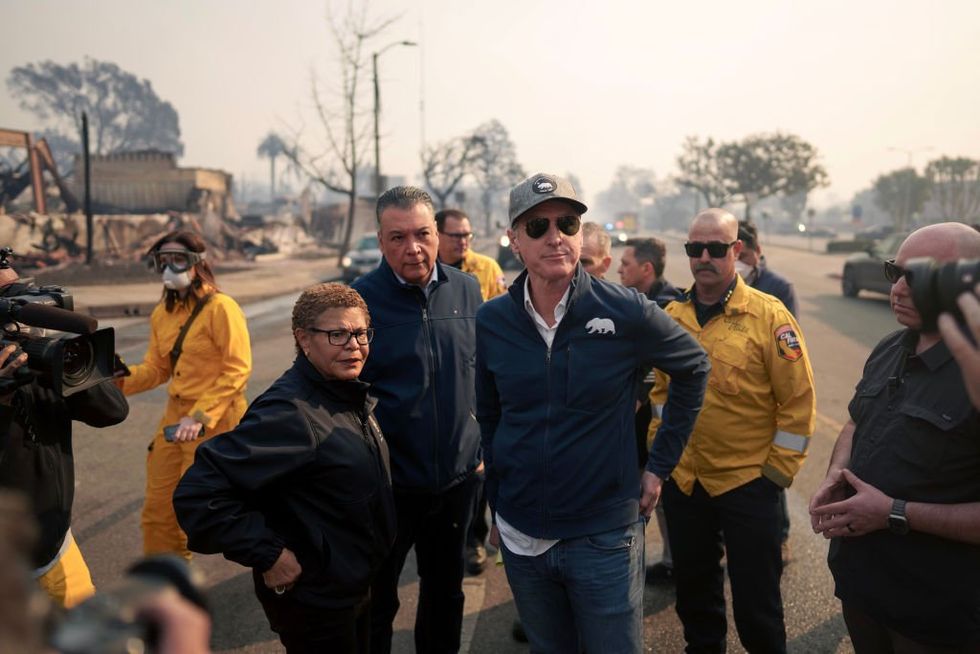 The politics of LA burning