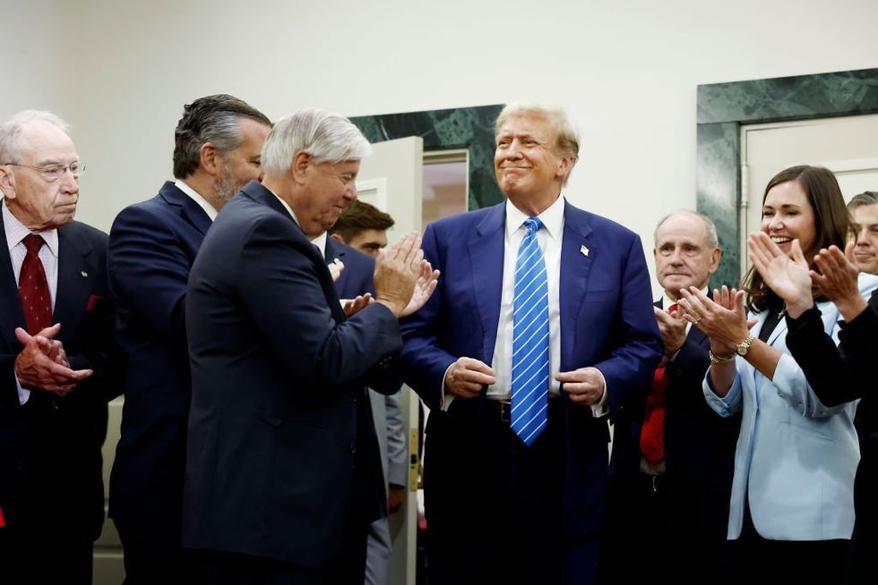 The reason, and tensions, behind Donald Trump’s DC visit