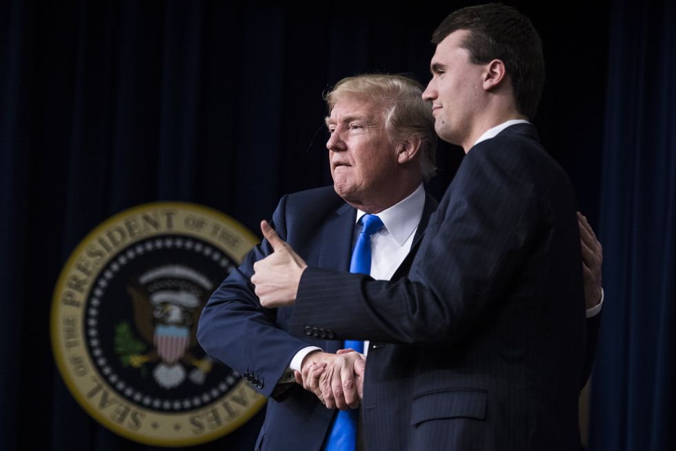 The right pays tribute to Charlie Kirk