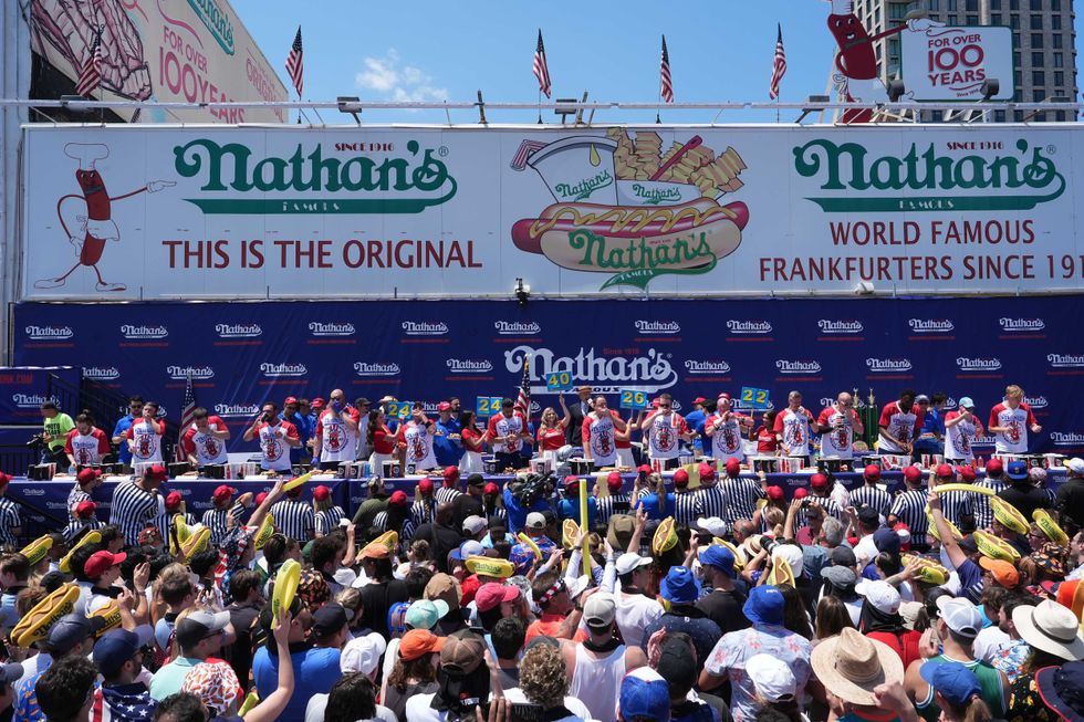 The 'tradition' behind Nathan's hot-dog eating contest is a fake news PR stunt