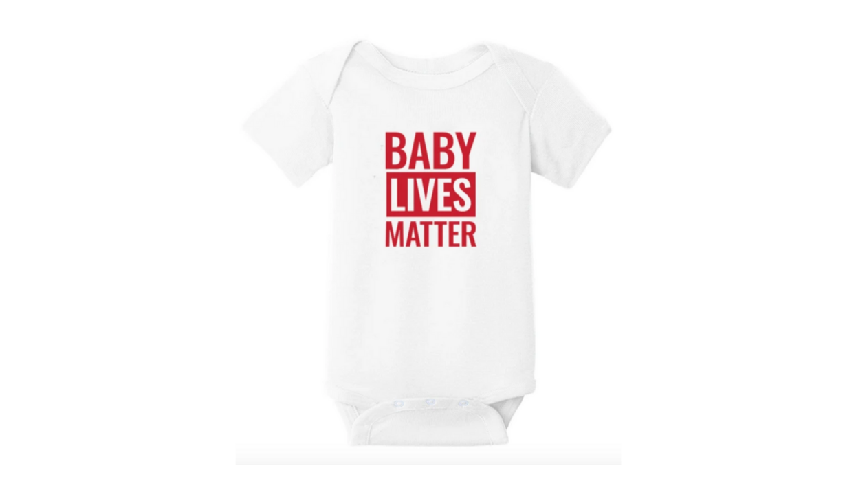 The Trump campaign is selling 'Baby Lives Matter' onesies to protest abortion
