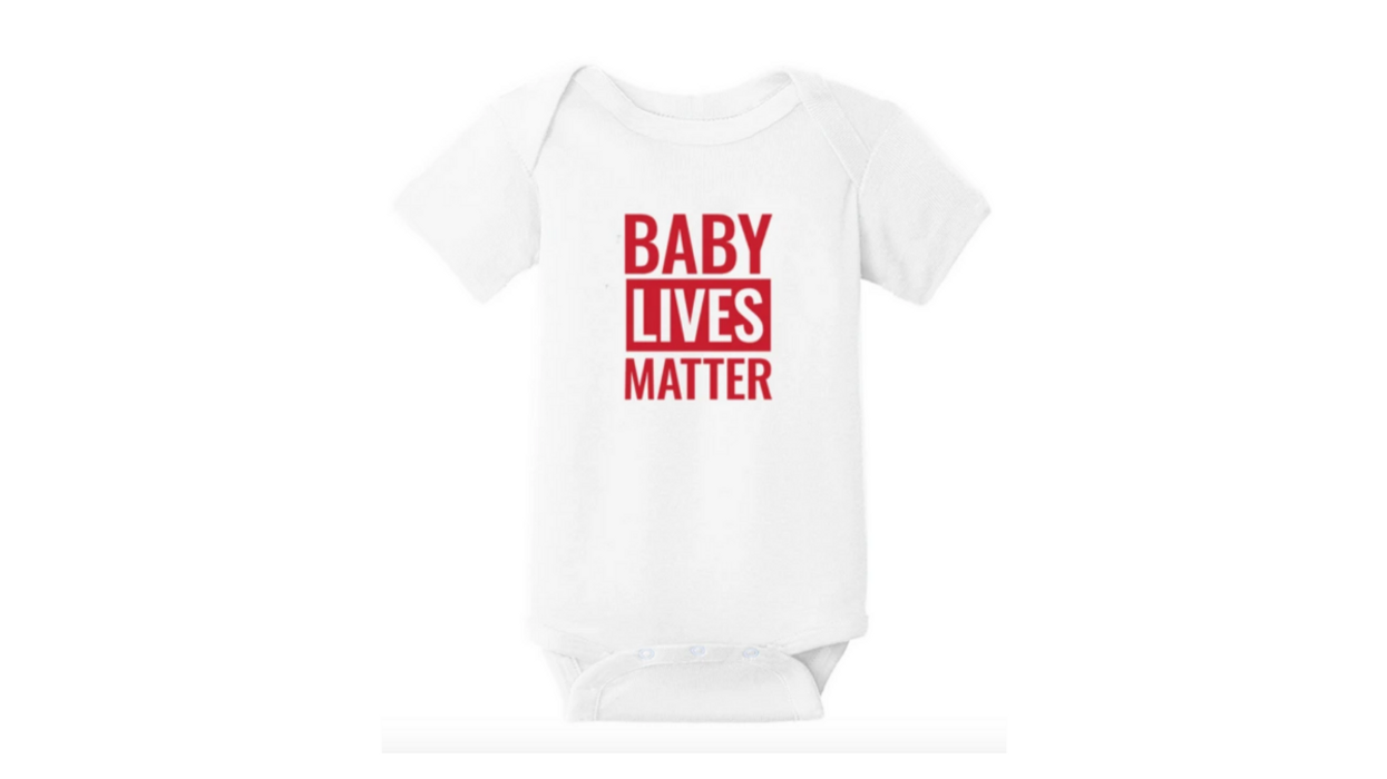 The ​Trump campaign is selling 'Baby Lives Matter' onesies to protest abortion