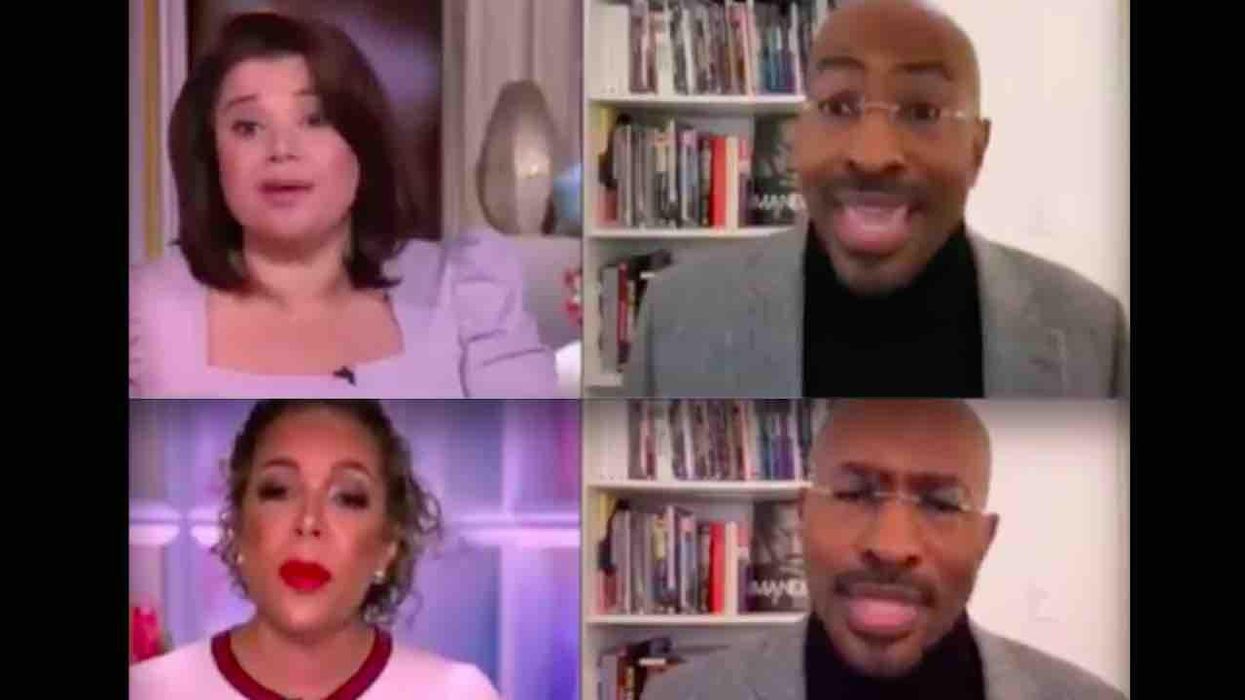 'The View' devours fellow leftist Van Jones for, um, noting good things Trump did for blacks and appearing in 'smiling' photo with Candace Owens