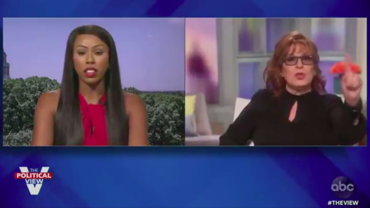 'The View' segment descends into chaos after GOP House candidate Kim Klacik calls out Joy Behar for blackface
