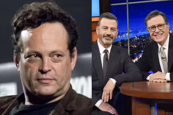 'They all became the same': Vince Vaughn says late-night shows 'stopped being funny' and drove away viewers with politics