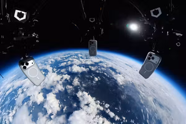 They dropped their phone case from the stratosphere — the only thing that broke was a world record