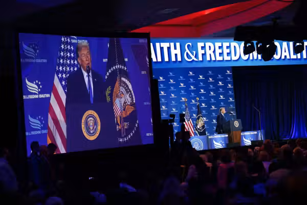 'They're animals': Trump UNLOADS on 'godless Communists' taking over the Democratic Party