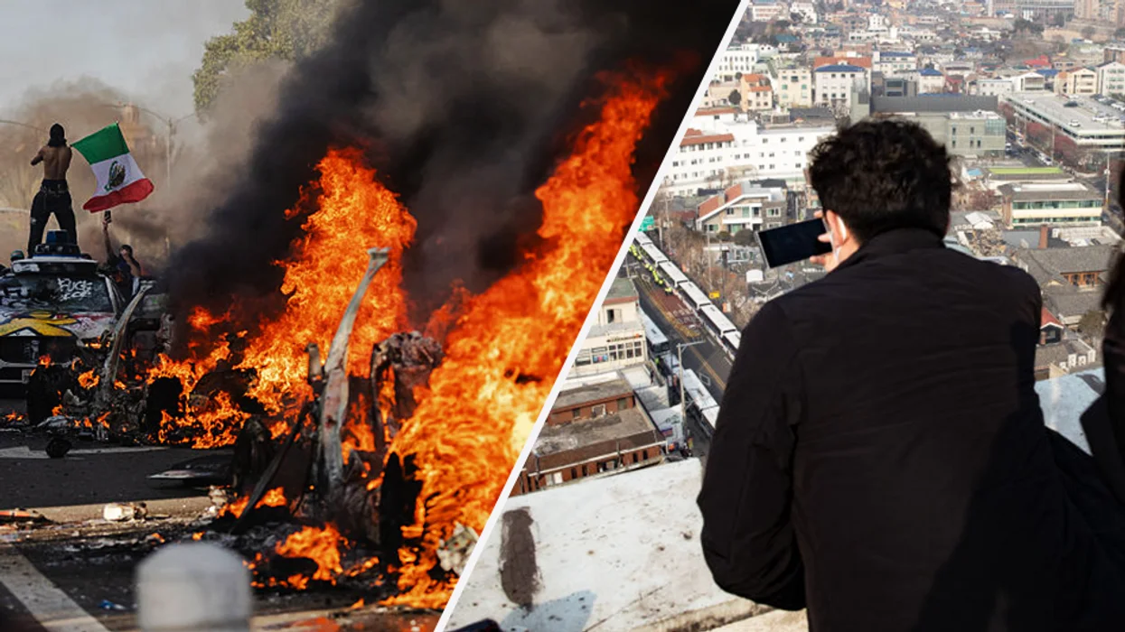 'They're not organic. They're funded by NGOs.' Rooftop Korean Tony Moon reveals truth about ICE riots to Glenn Beck