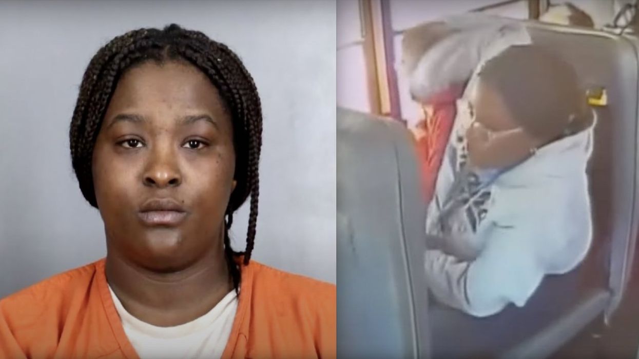 'They took my trust and spit on it': School district bus aide caught on video allegedly torturing autistic, nonverbal child