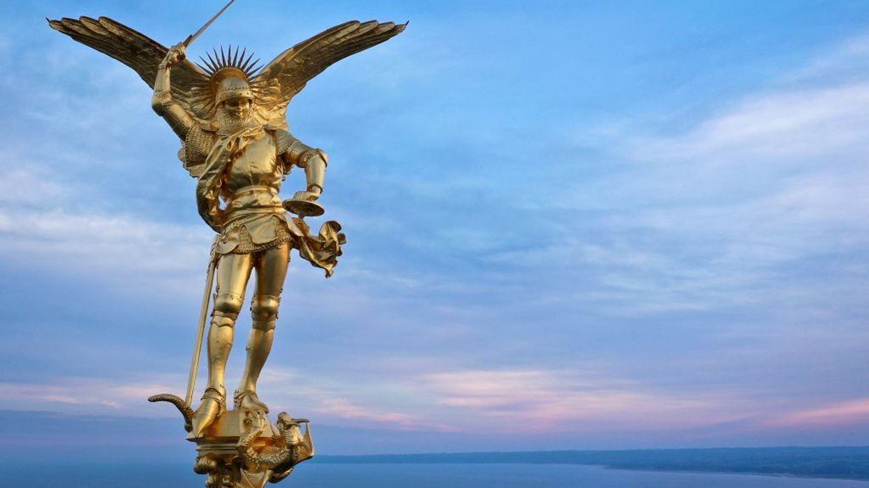 Thief tries to steal St. Michael the Archangel statue from church — then karma strikes with great vengeance