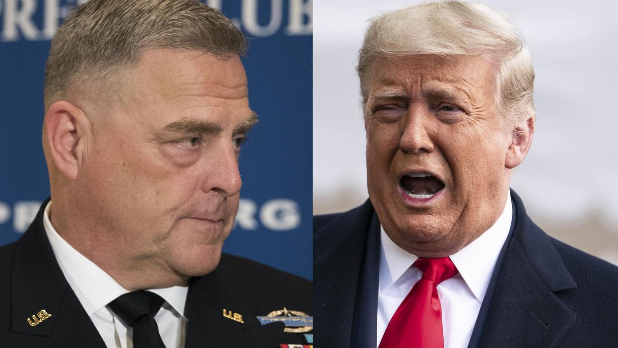 'This is a Reichstag moment': Gen. Milley compared Trump to Hitler over claims about election fraud, new book says