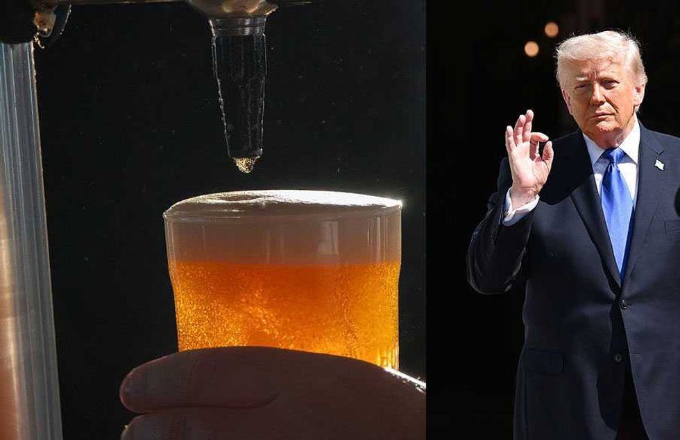 'This s**t shouldn't happen': Trump-hating brewer weeps after apparently doxxing federal agent