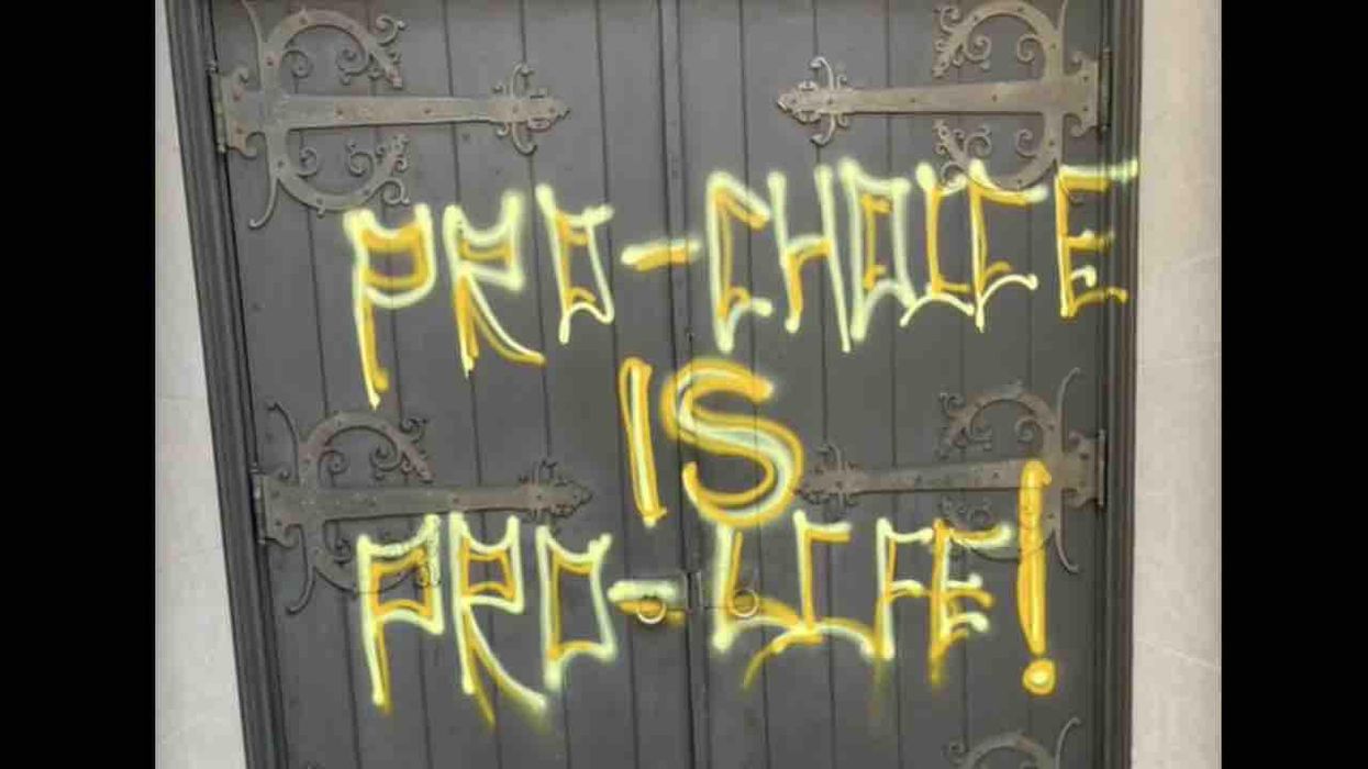 'This won't stop us': Pastor refuses to back down after his church and others in area are vandalized, targeted apparently by pro-abortion faithful