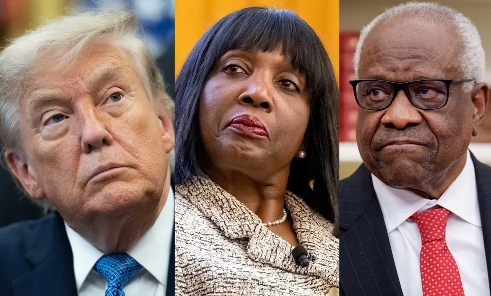 Thomas RAILS against SCOTUS ruling on firing of Fed governor — with 2 conservatives siding with liberals