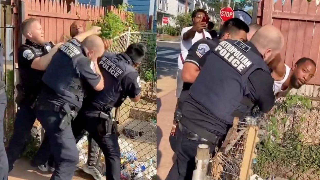 Three DC cops under investigation after viral video shows black man being punched repeatedly during arrest