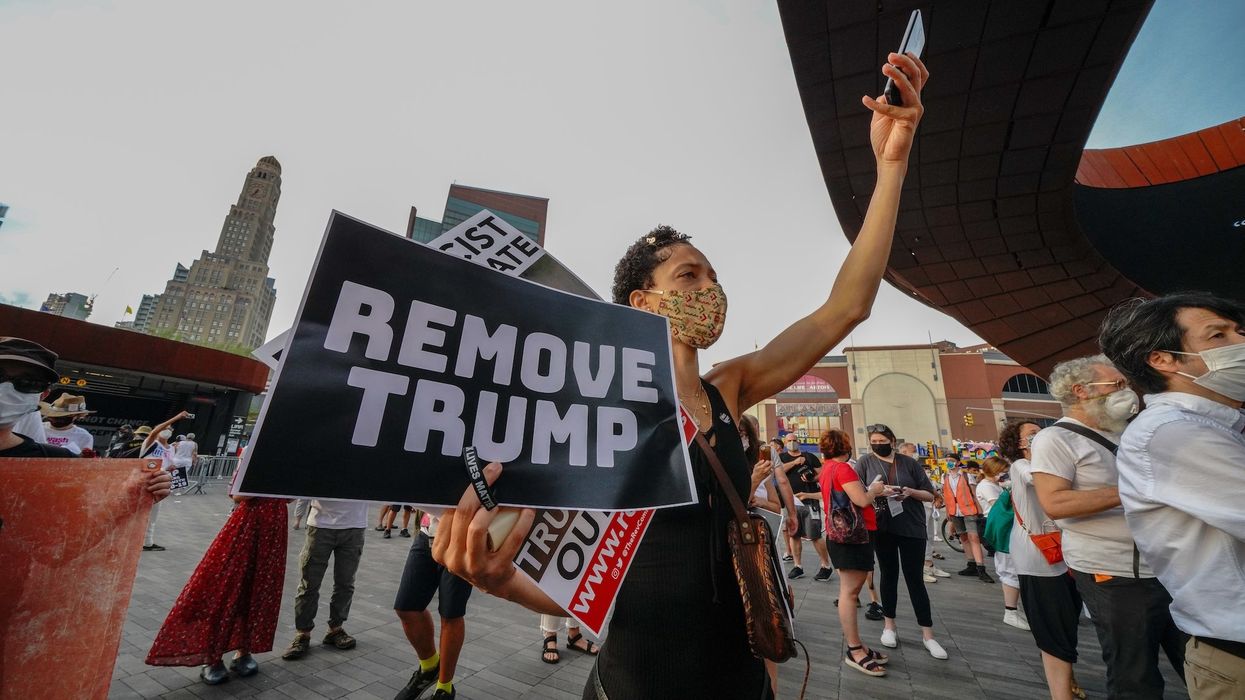 Three-quarters of Americans believe there will be mass protests if Donald Trump wins in November. The vast majority of those are worried about violence.