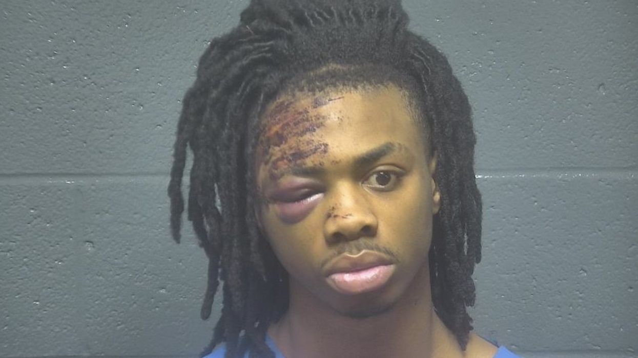 Thug allegedly robs woman at gunpoint for pair of shoes. The whole thing ends rather painfully for him.