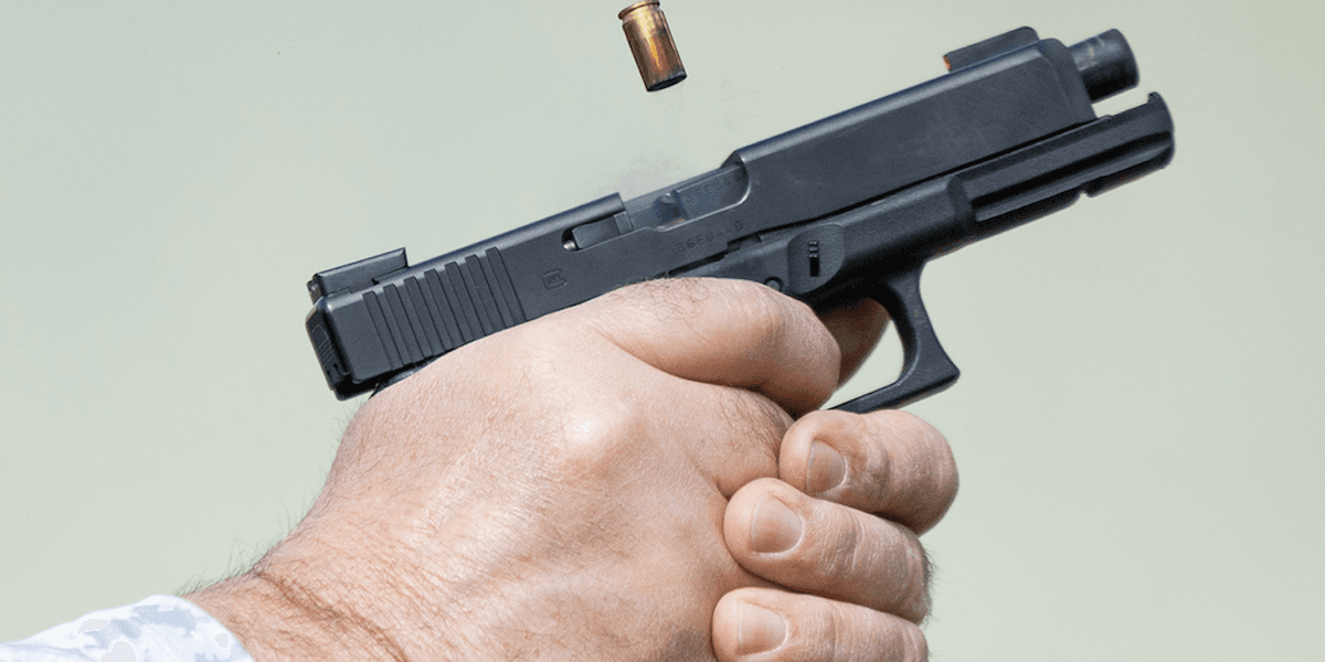 Thug allegedly threatens to kill homeowner, enters victim's residence. But homeowner fights back with baseball bat — and gun.
