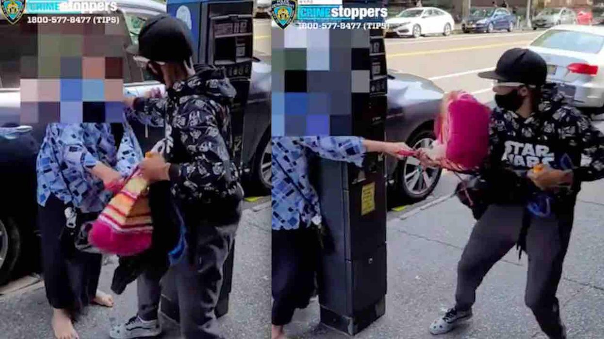 Thug punches 77-year-old woman in face in broad daylight — then rips away her purse and her Bible