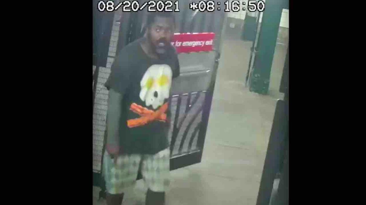 Thug uses metal stick to beat 58-year-old woman waiting for train in apparently unprovoked attack on Brooklyn subway platform