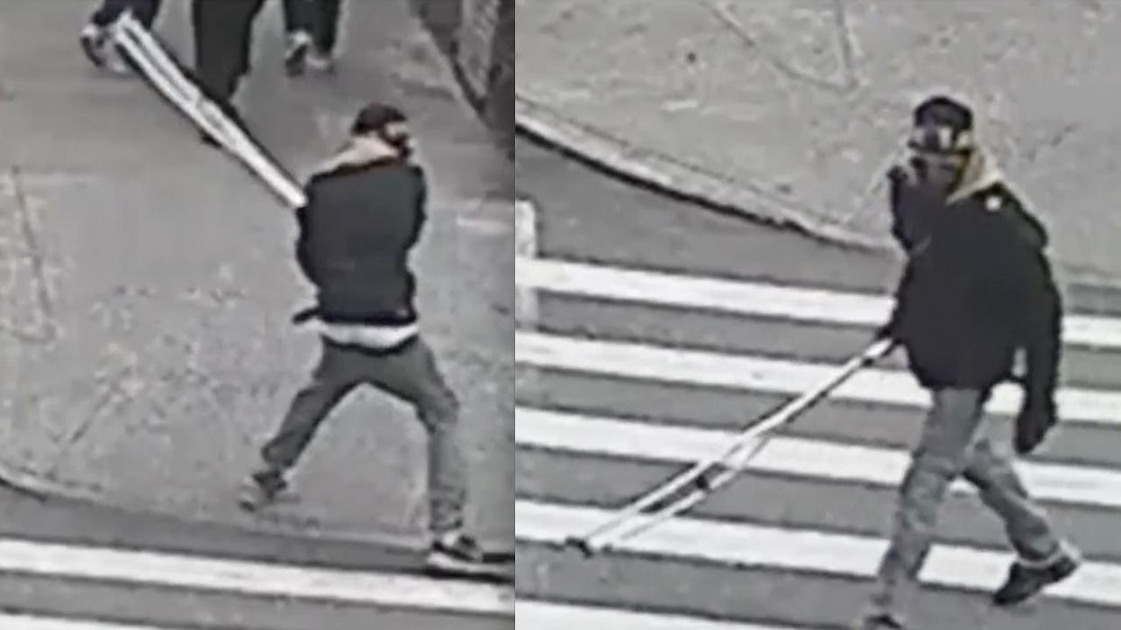 Thug who allegedly used crutch to beat 12-year-old boy on Brooklyn street has 23 prior arrests on his record — including one for attempted murder, sources say