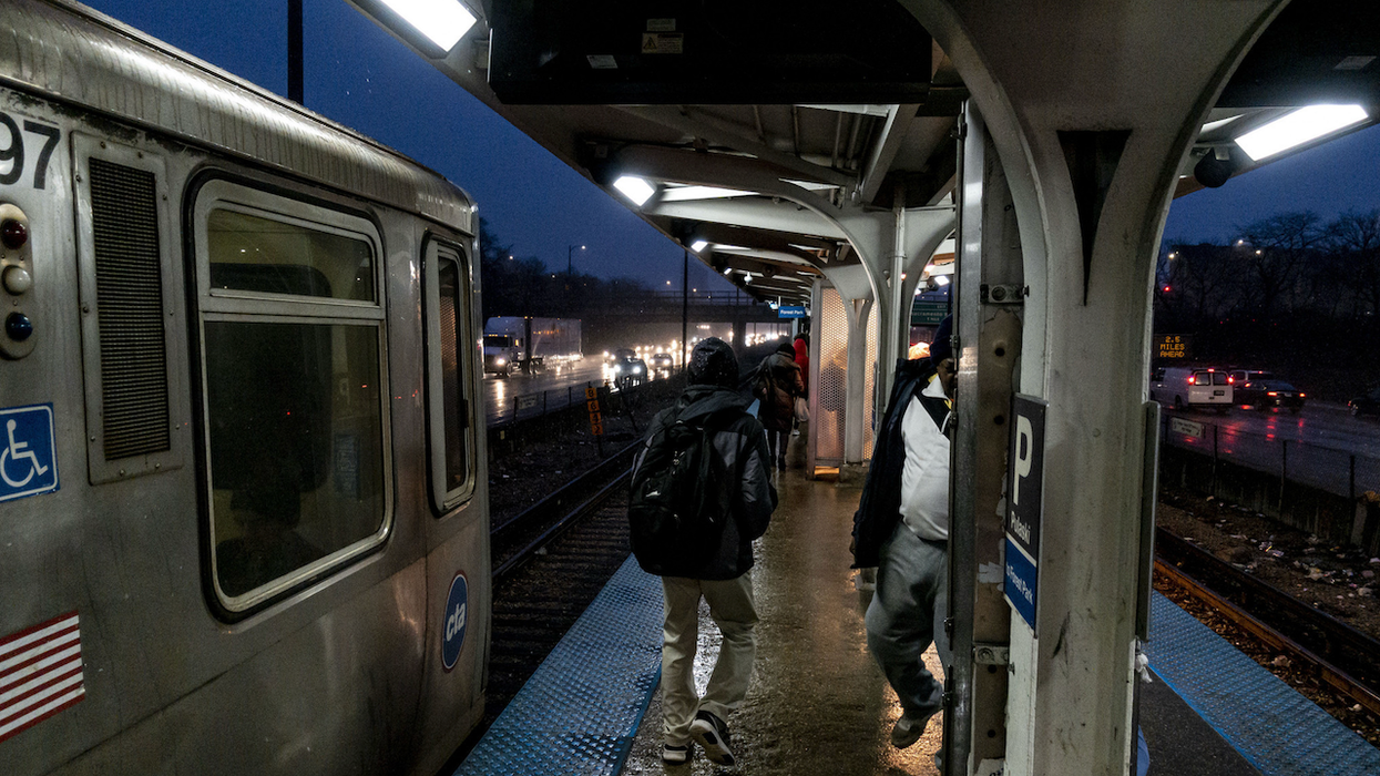 Thug with over 40 arrests accused of punching then shoving mentally disabled man to train tracks — all over $1