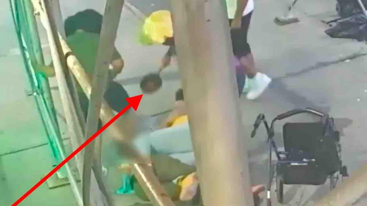 Thugs brutally beat up 61-year-old woman who needs walker to get around — even bash her with cooking pot. Oh, and they ripped off her walker, too.