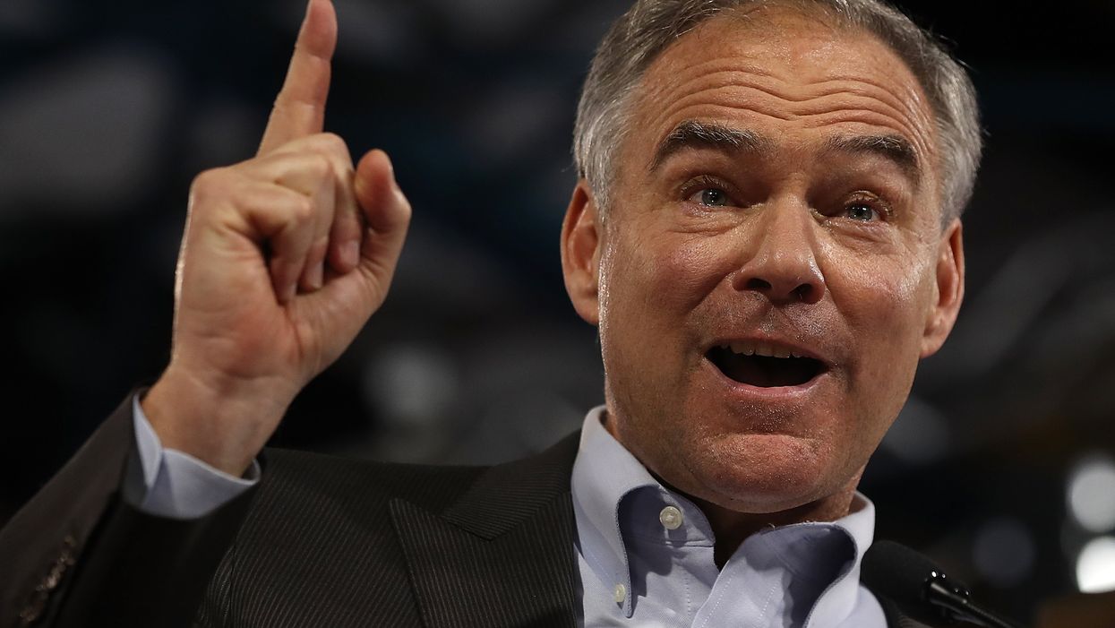 Tim Kaine faces furious backlash after claiming the United States 'created' slavery