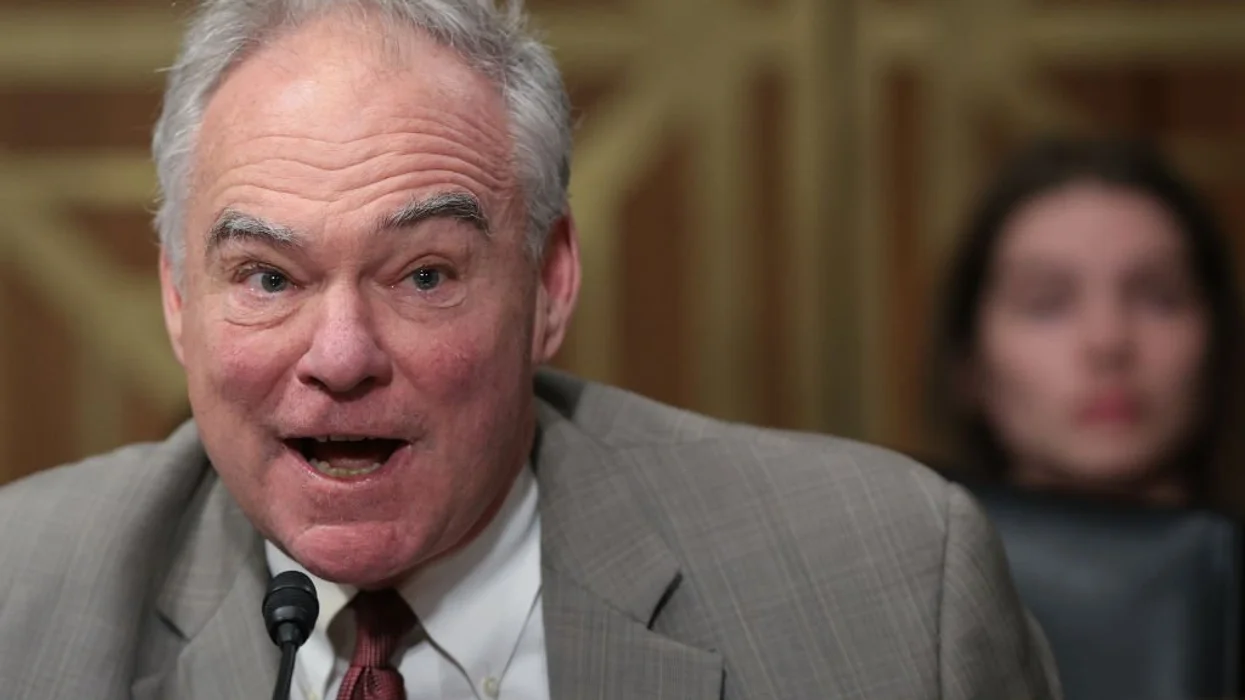Tim Kaine trying to weasel a ban on Hegseth changing base names into the military budget