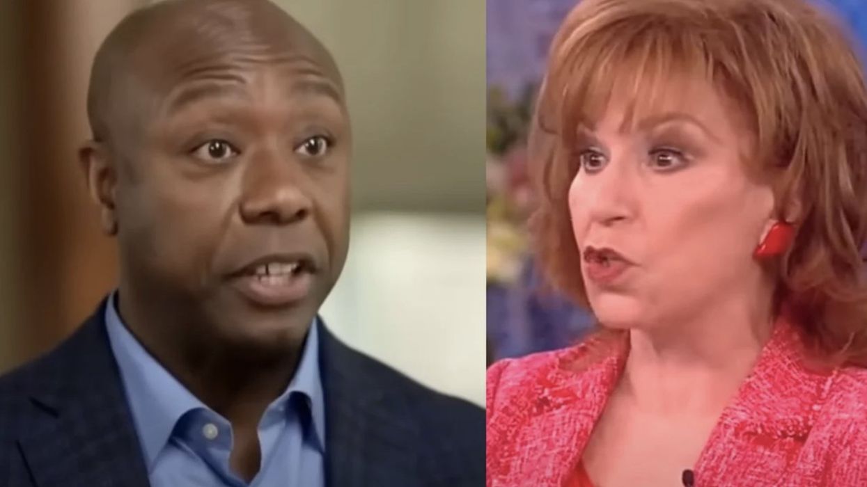Tim Scott to appear on 'The View' next week after co-host Joy Behar ripped him as ignorant about racism. Oh, and Behar has the day off for that episode.