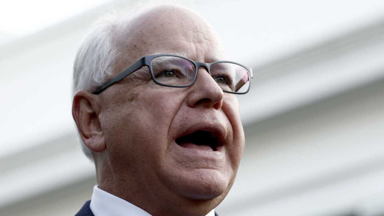 Tim Walz asks if civil war is breaking out — and gets bombarded with brutal mockery