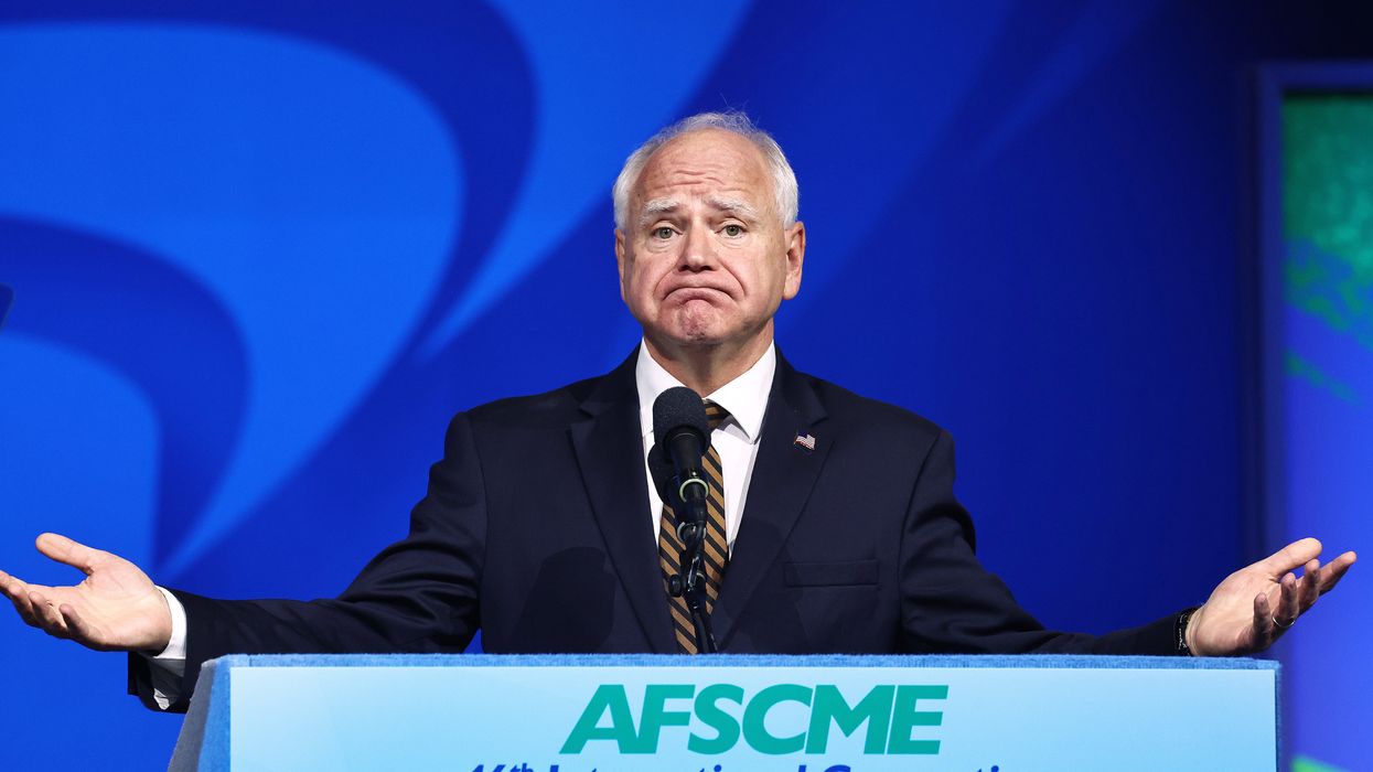 Tim Walz is the perfect salesman for the Democrats’ anti-white policies